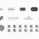 different logos on grid